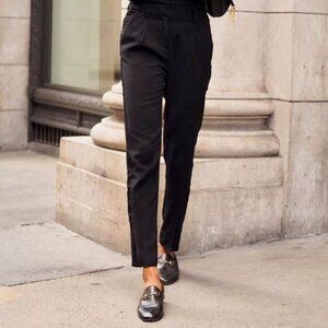 On & On career black relaxed business trousers P547